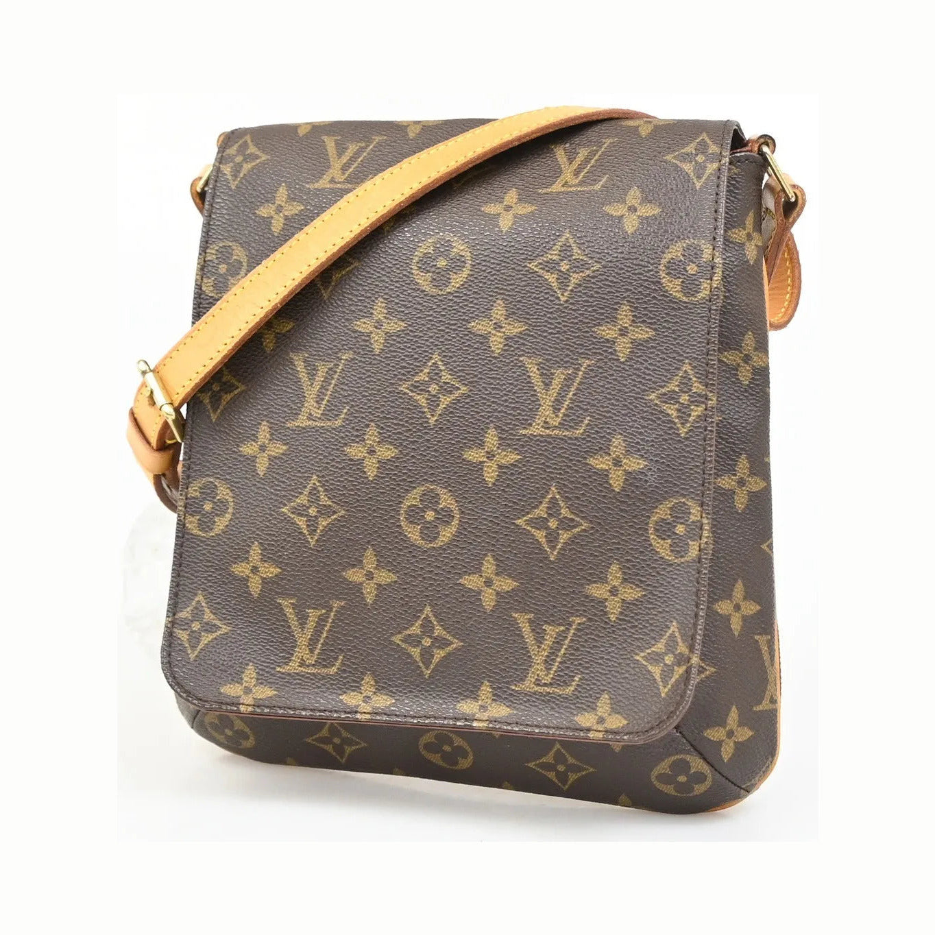 Louis Vuitton Musette Salsa Monogram Canvas, Brown, Canvas, Shoulder Bag