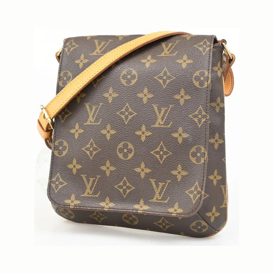 Louis Vuitton Musette Salsa Monogram Canvas, Brown, Canvas, Shoulder Bag