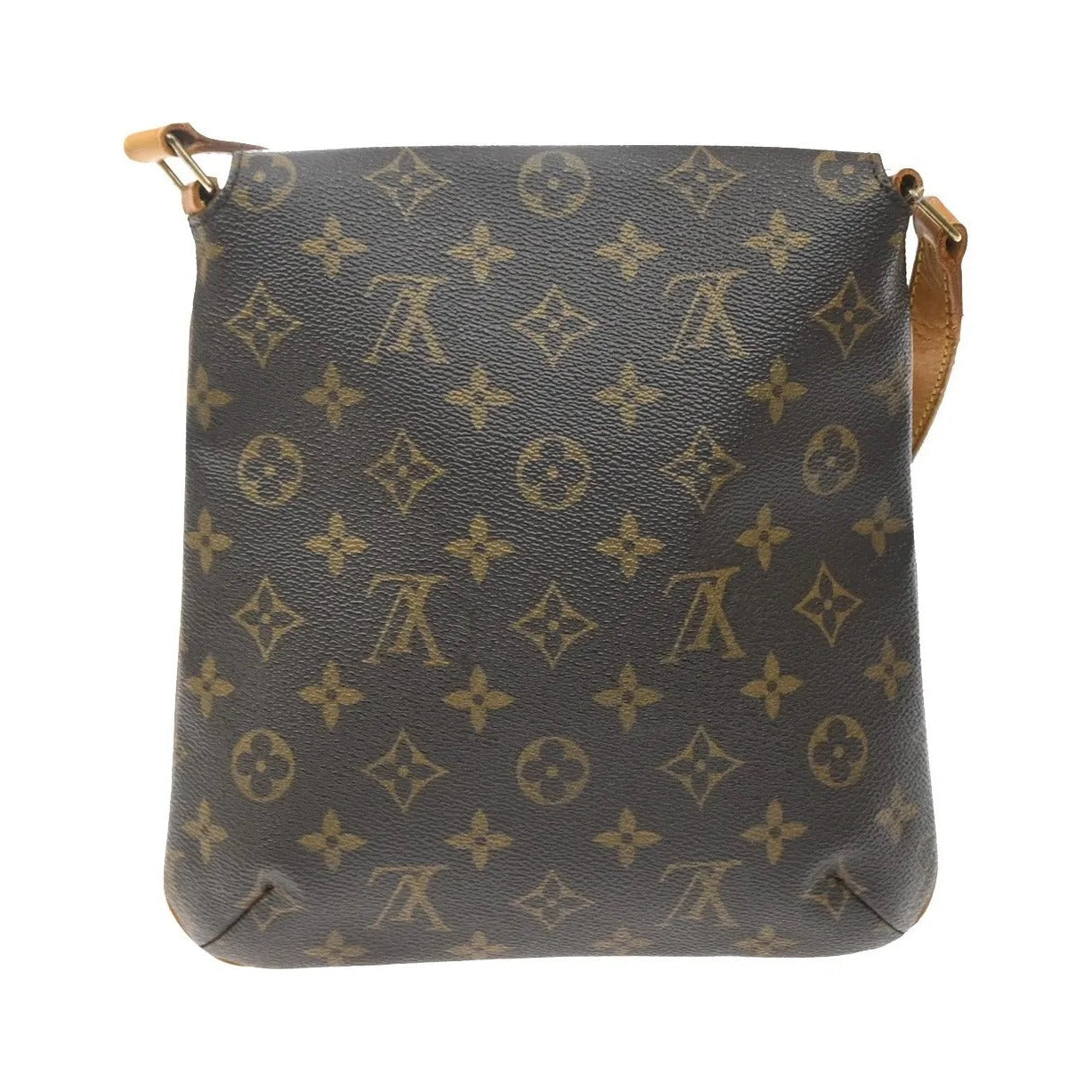 Louis Vuitton Musette Salsa Monogram Canvas, Brown, Leather, Shoulder Bag