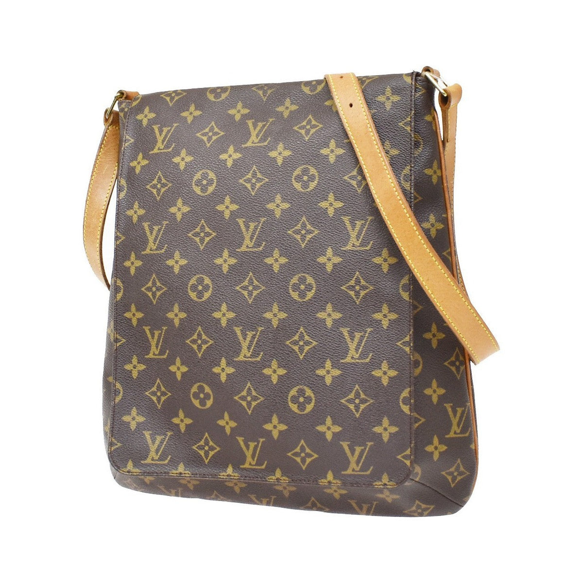 Louis Vuitton Musette Salsa Monogram Canvas, Brown, Canvas, Shoulder Bag