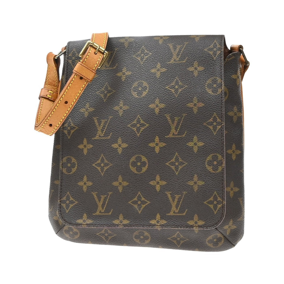 Louis Vuitton Musette Salsa Monogram Canvas, Brown, Canvas, Shoulder Bag