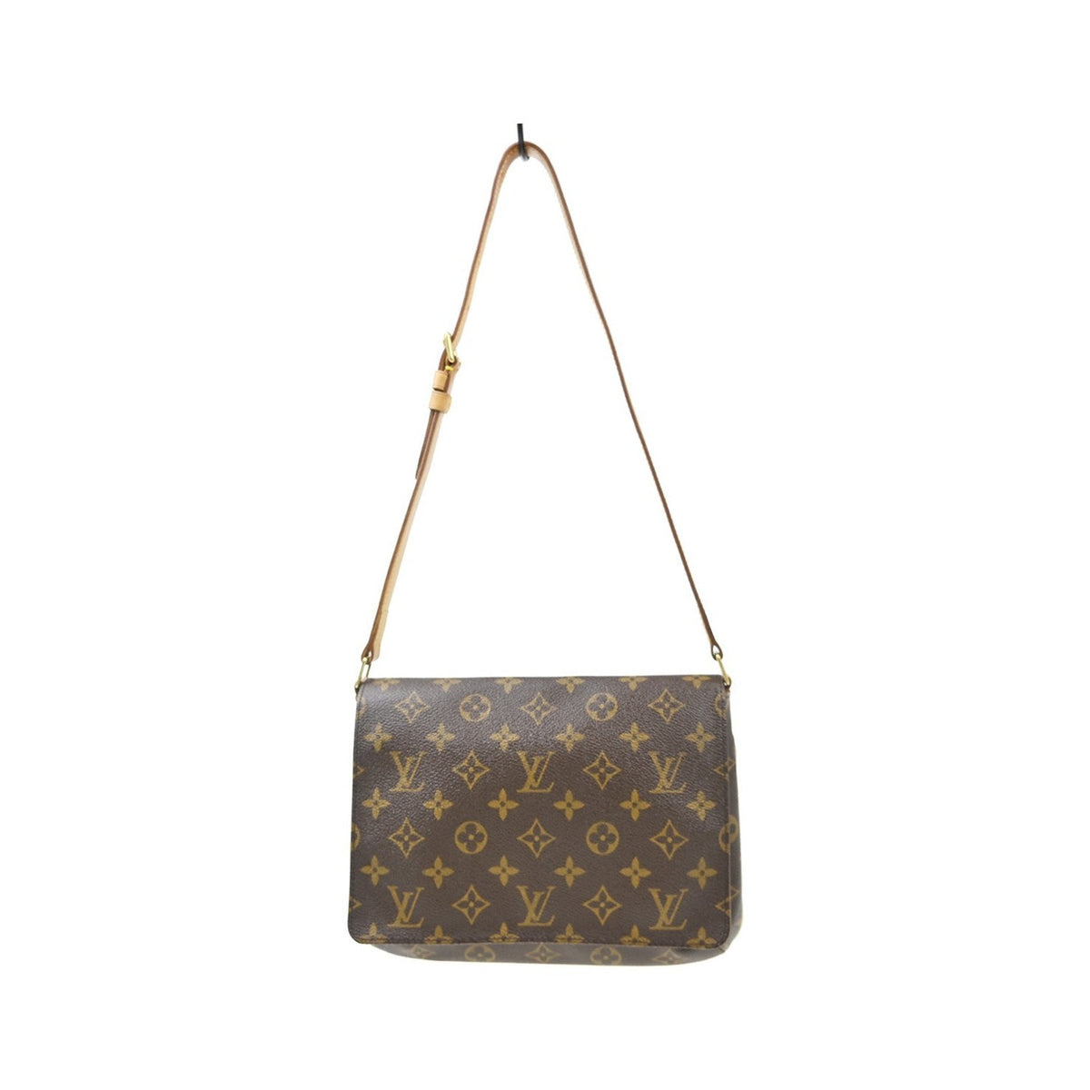 Louis Vuitton Musette Tango Monogram Canvas, Brown, Canvas, Shoulder Bag