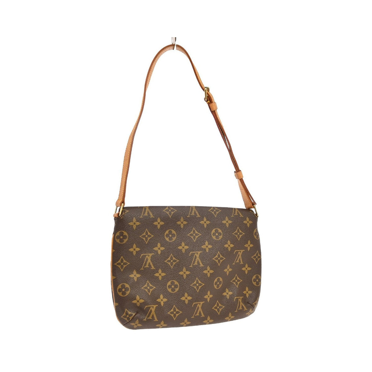 Louis Vuitton Musette Tango Monogram Canvas, Brown, Canvas, Shoulder Bag
