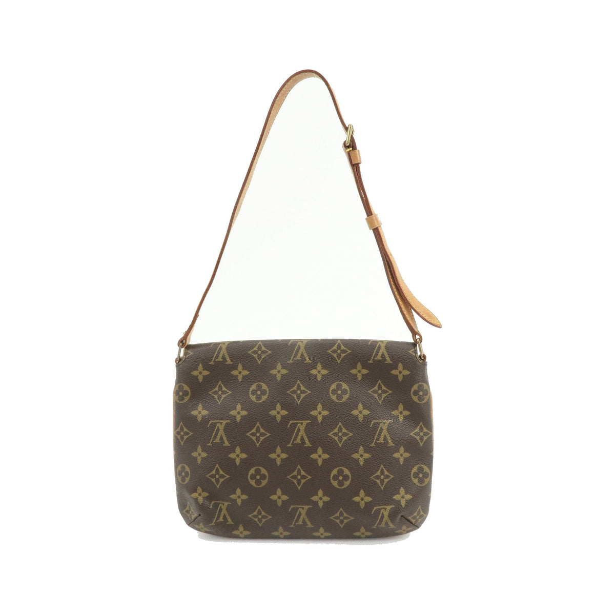 Louis Vuitton Musette Tango Monogram Canvas, Brown, Canvas, Shoulder Bag