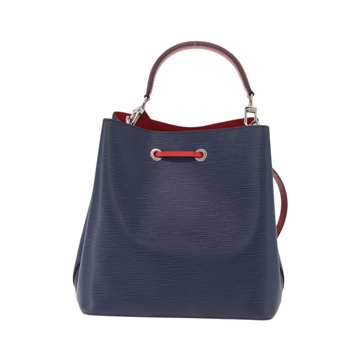 Louis Vuitton NeoNoe Limited Edition Colored Damier, Navy, Leather, Handbag