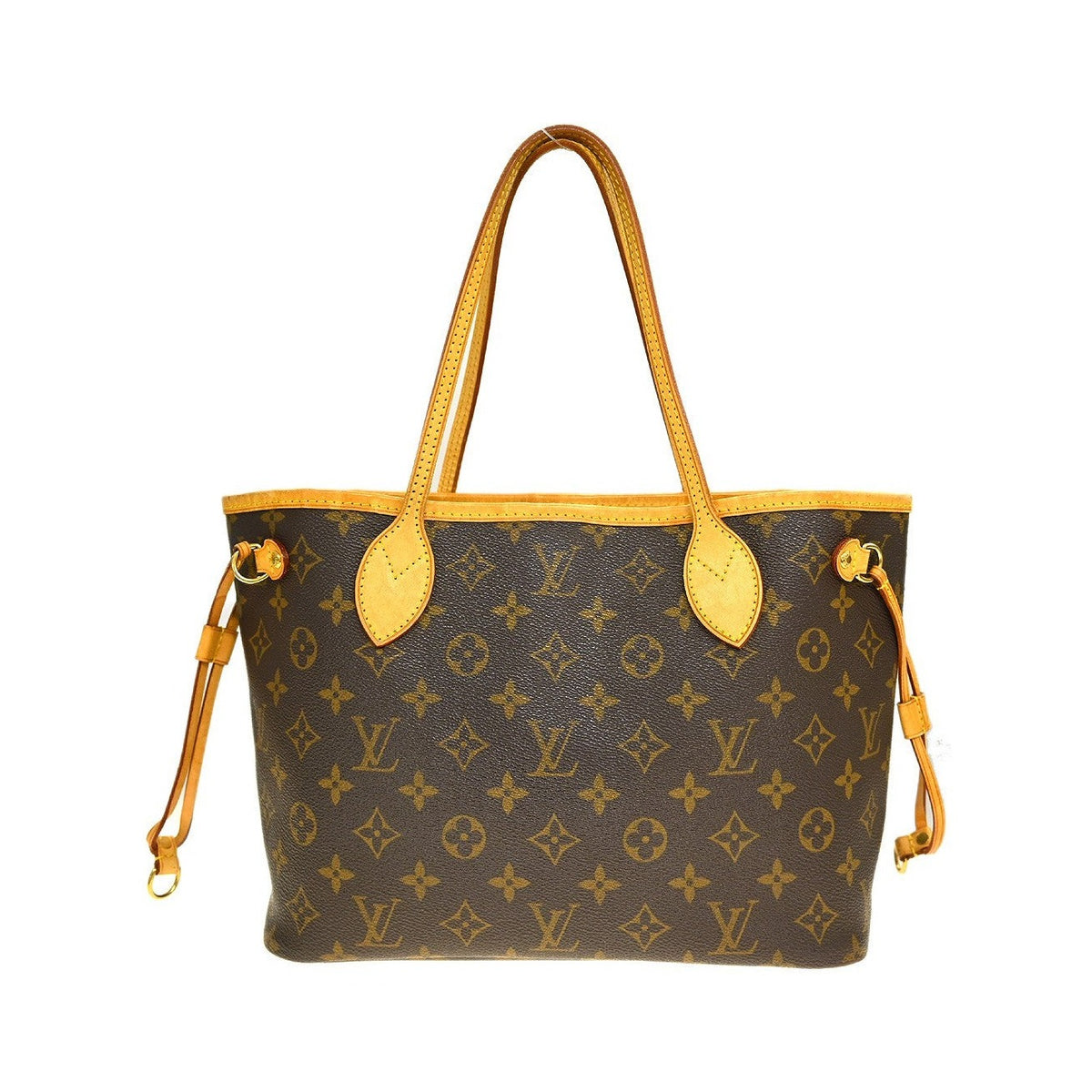 Louis Vuitton Neverfull Monogram, Brown, Canvas, Tote Bag