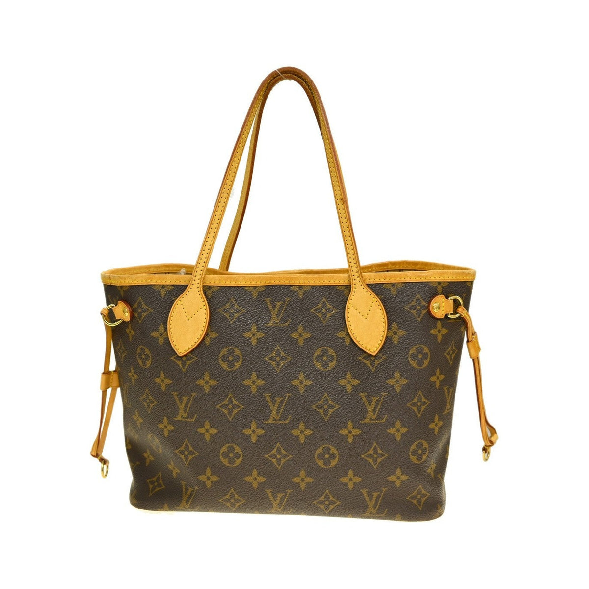 Louis Vuitton Neverfull Monogram, Brown, Canvas, Tote Bag