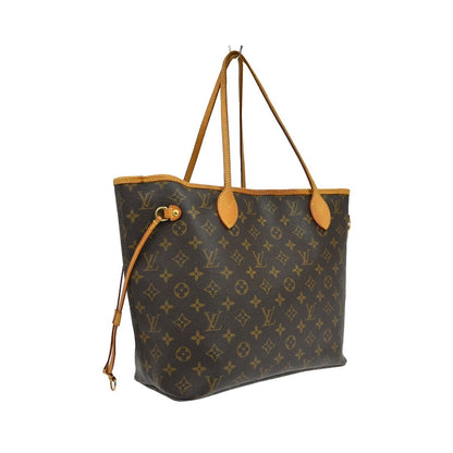 Louis Vuitton Neverfull Monogram Canvas, Brown, Canvas, Tote Bag