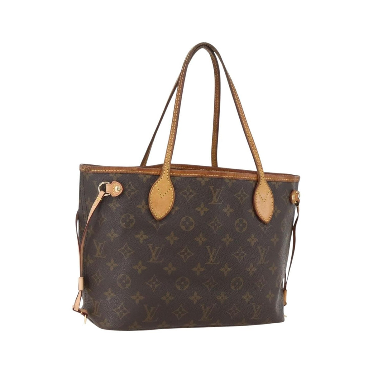 Louis Vuitton Neverfull Monogram Canvas, Brown, Canvas, Tote Bag