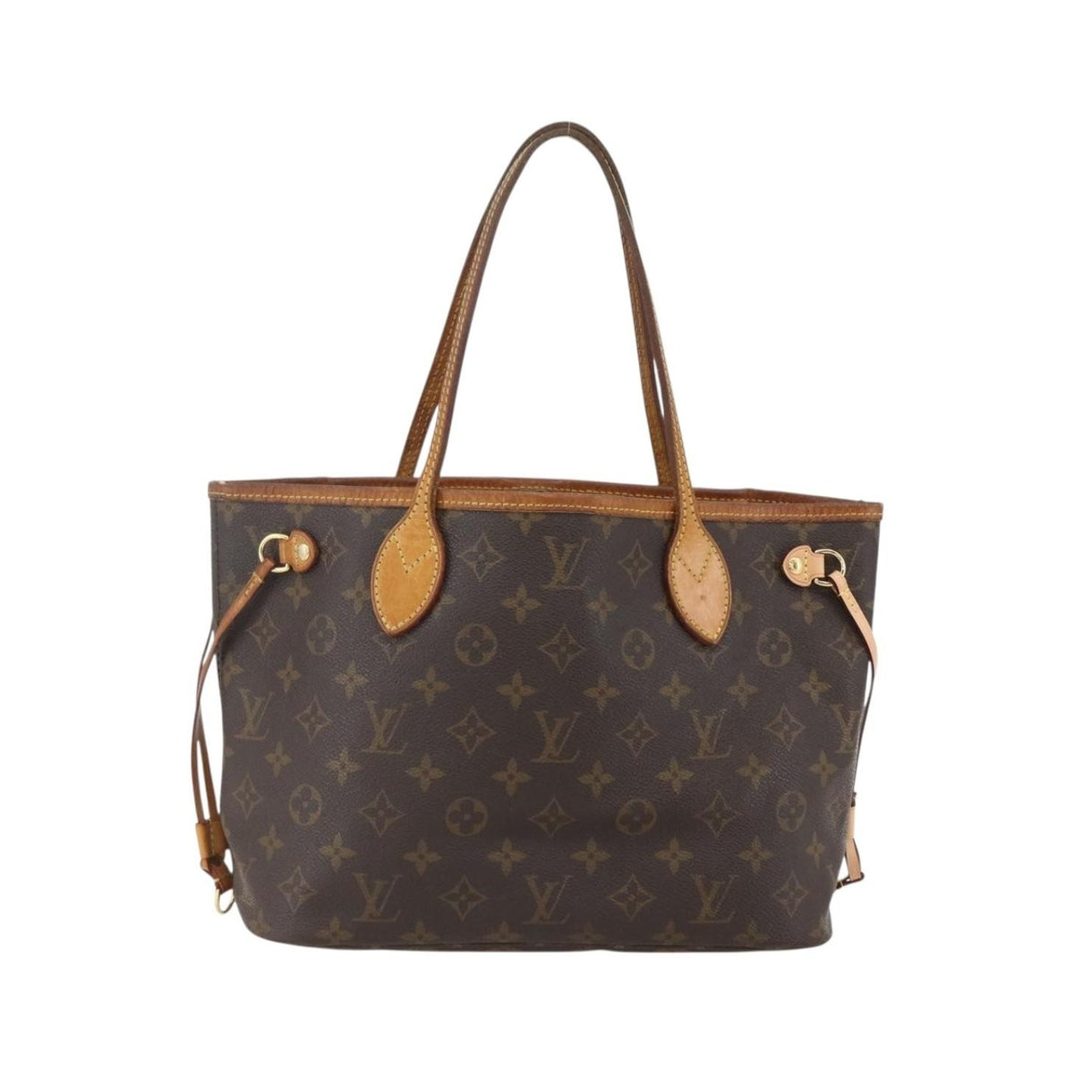 Louis Vuitton Neverfull Monogram Canvas, Brown, Canvas, Tote Bag