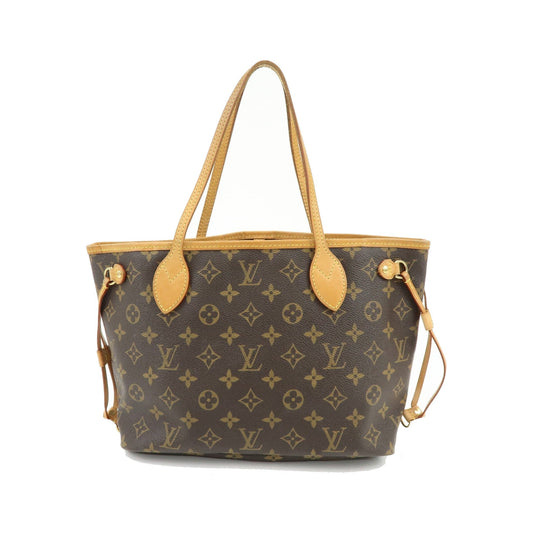 Louis Vuitton Neverfull Monogram Canvas, Brown, Canvas, Tote Bag