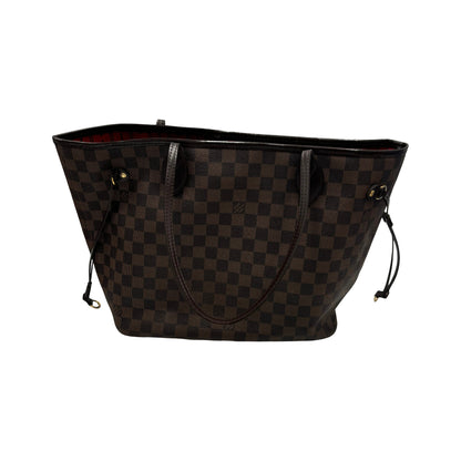 Louis Vuitton Neverfull Tote Damier, Brown, Canvas, Tote Bag