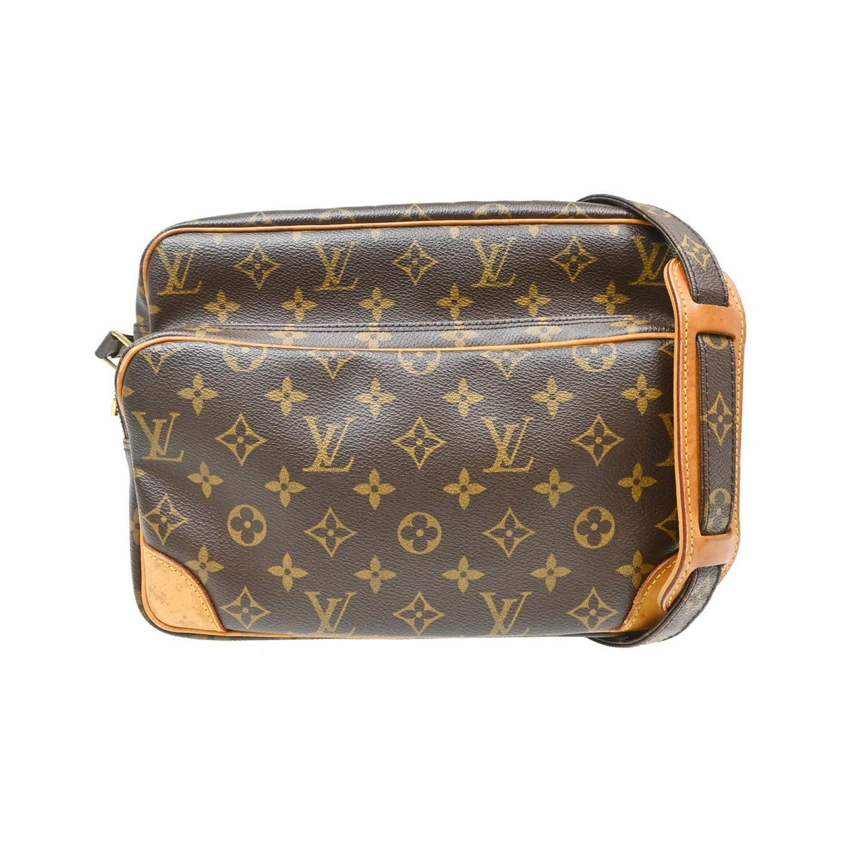 Louis Vuitton Nil Messenger Monogram Canvas, Brown, Canvas, Shoulder Bag