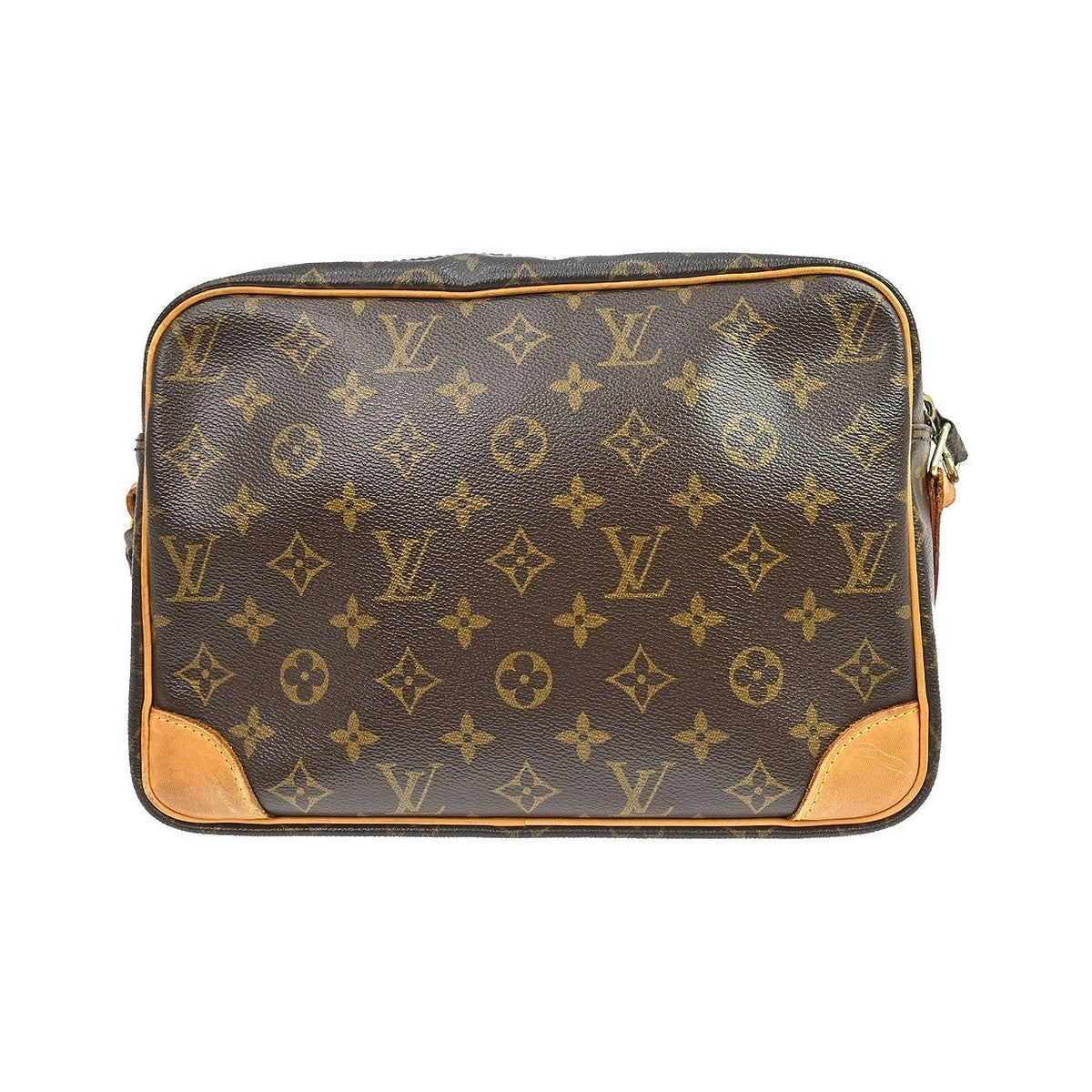Louis Vuitton Nil Messenger Monogram Canvas, Brown, Canvas, Handbag