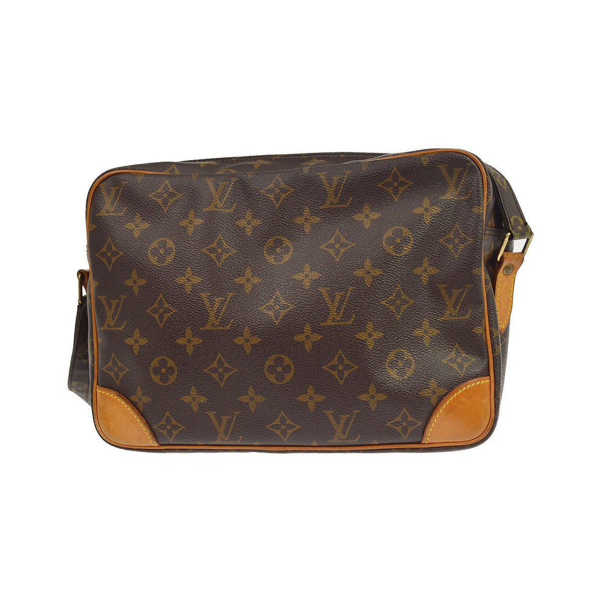 Louis Vuitton Nil Shoulder Bag Monogram Canvas, Brown, Canvas, Shoulder Bag