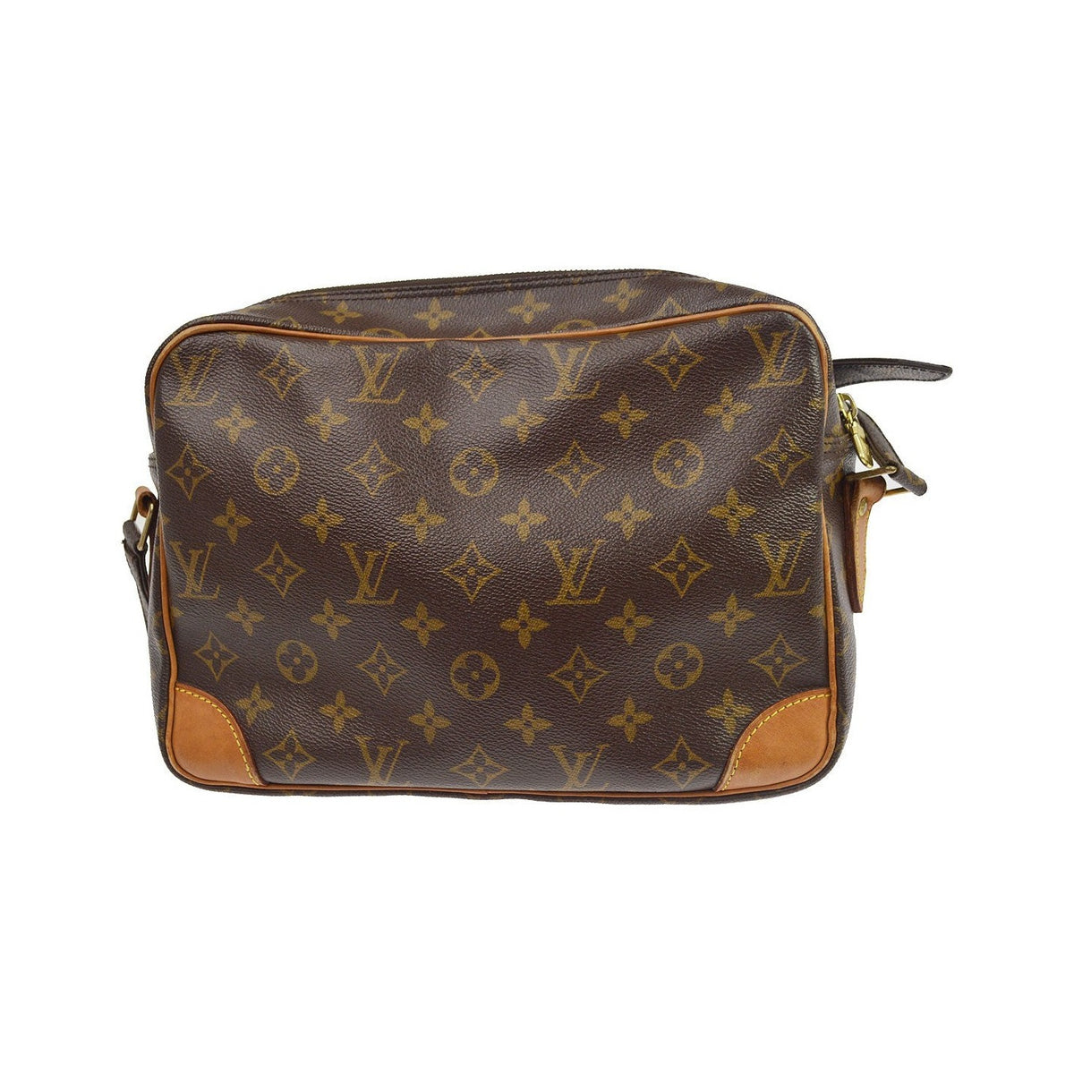 Louis Vuitton Nil Shoulder Bag Monogram Canvas, Brown, Canvas, Shoulder Bag