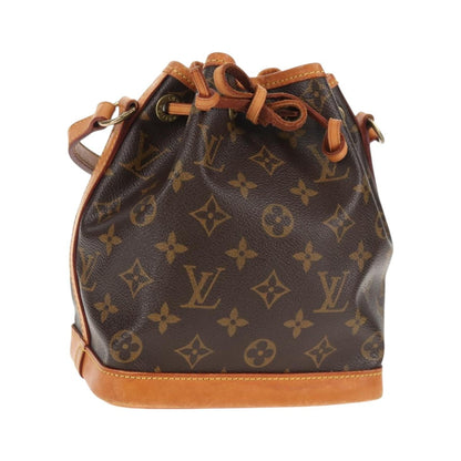 Louis Vuitton Noe Monogram Canvas, Brown, Canvas, Shoulder Bag