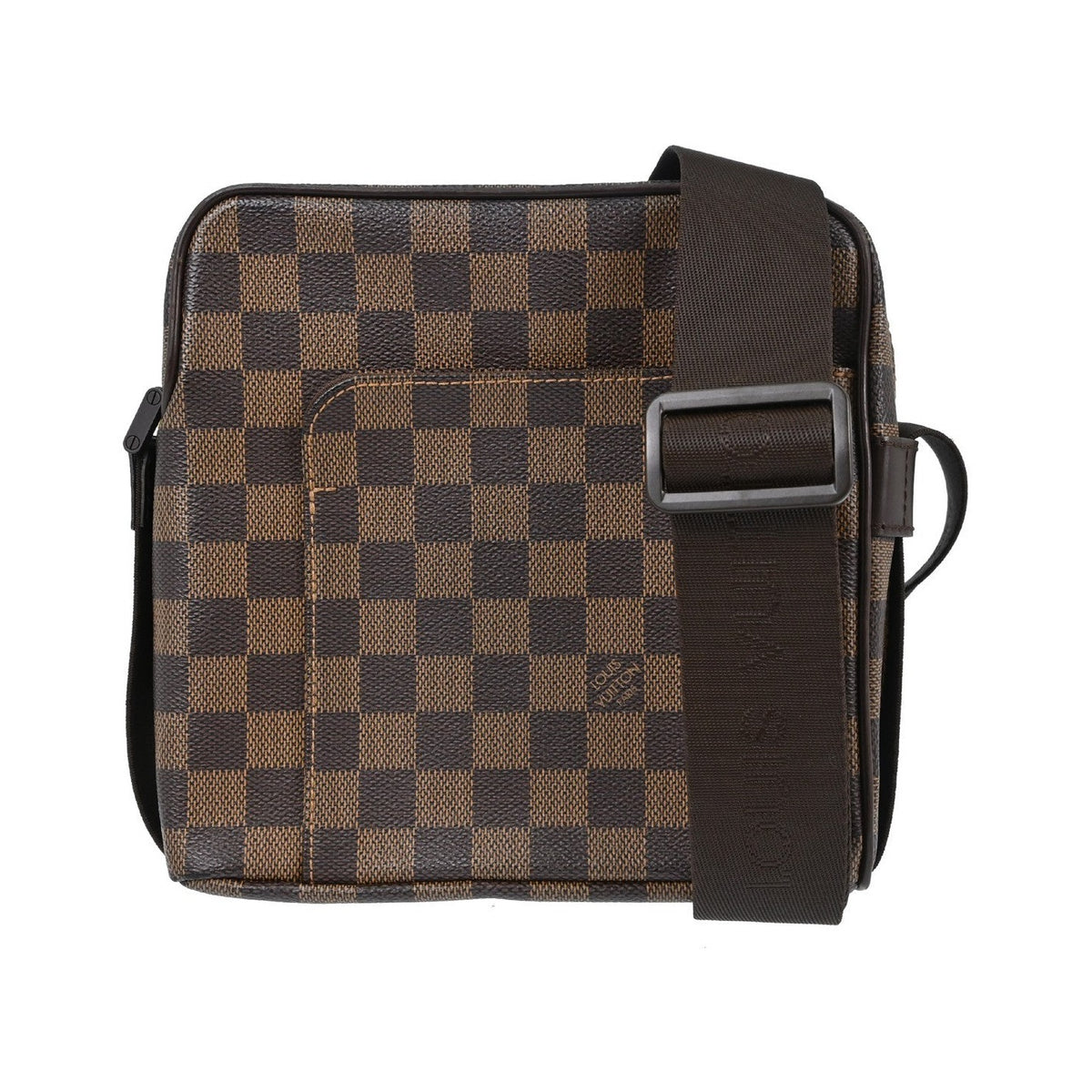 Louis Vuitton Olav Damier, Brown, Canvas, Handbag