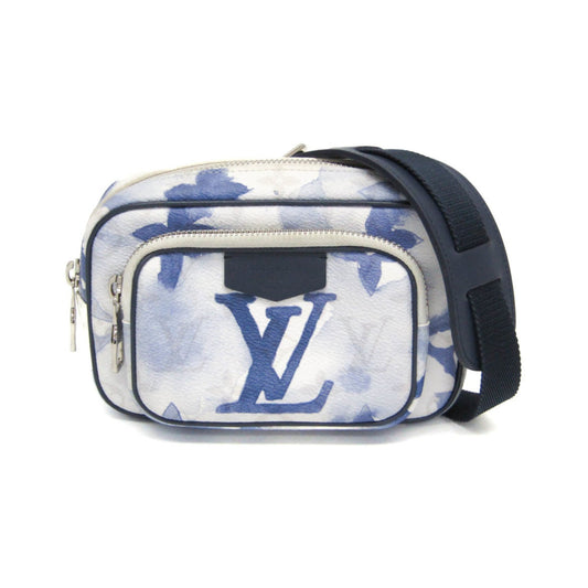 Louis Vuitton Outdoor Pouch Limited Edition Monogram Watercolor Canvas, Blue, Canvas, Clutch