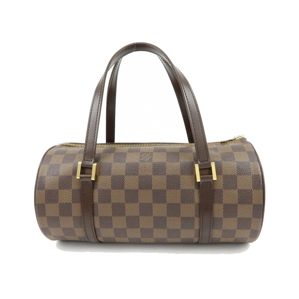 Louis Vuitton Papillon Damier, Brown, Canvas, Handbag