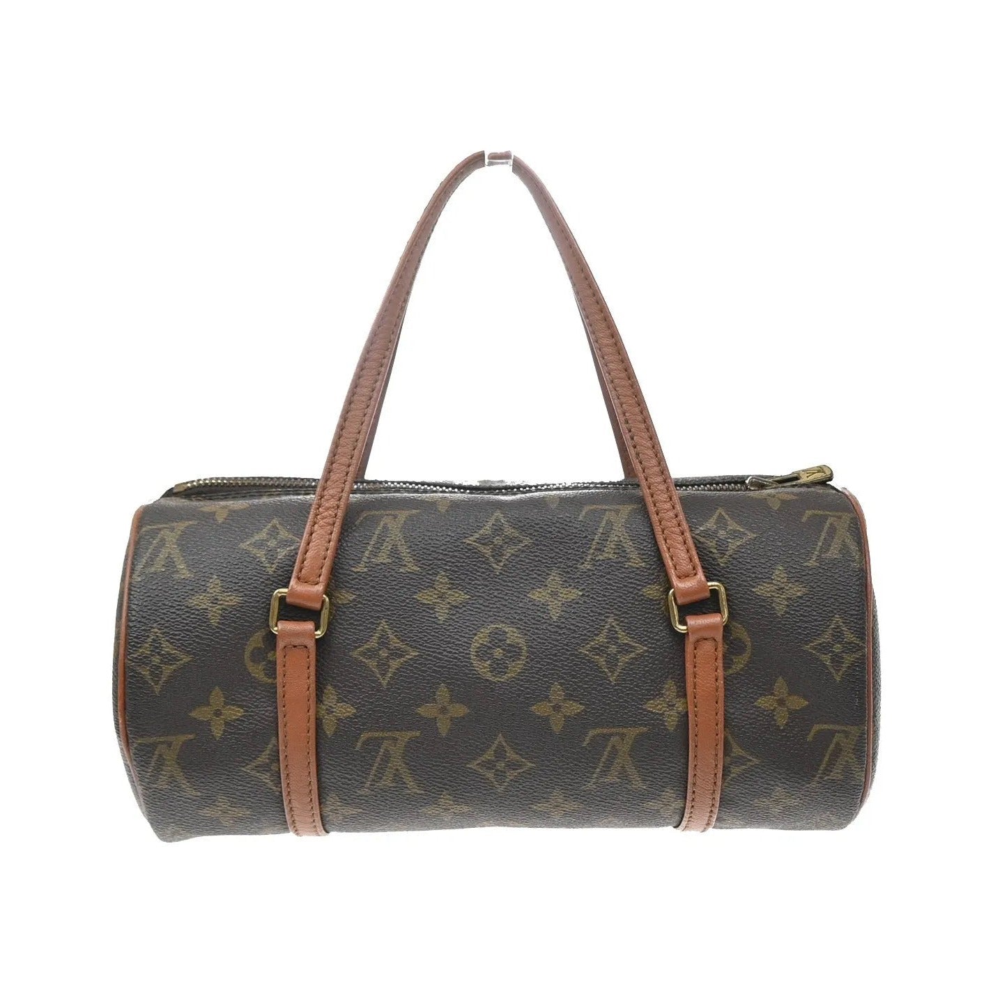 Louis Vuitton Papillon Monogram, Brown, Canvas, Handbag