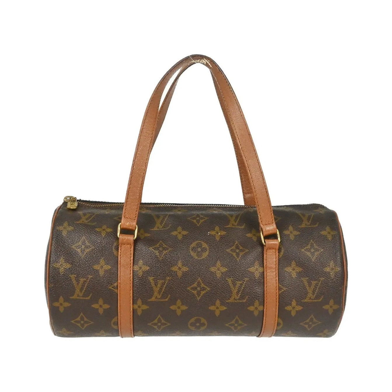 Louis Vuitton Papillon Monogram Canvas, Brown, Canvas, Handbag