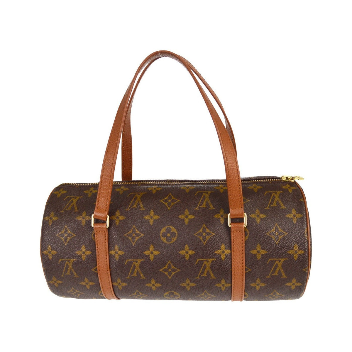 Louis Vuitton Papillon Monogram Canvas, Brown, Canvas, Handbag