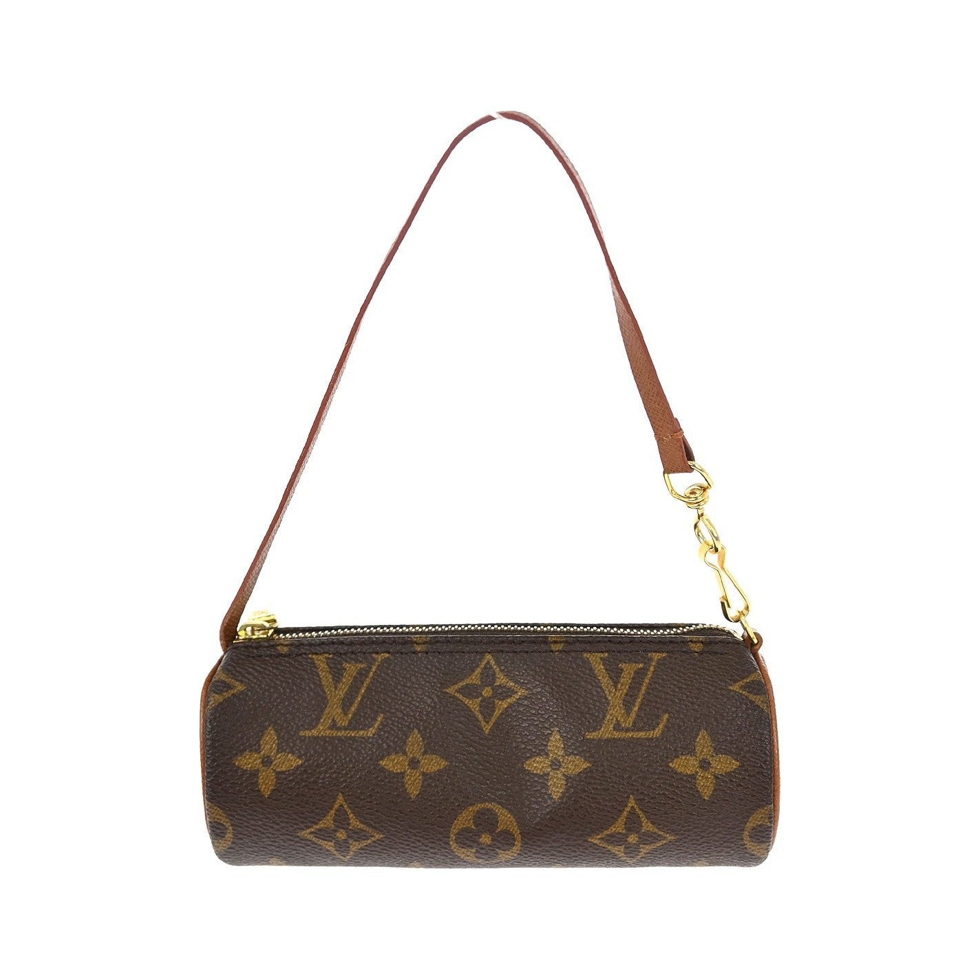 Louis Vuitton Papillon Pochette Monogram Canvas, Brown, Canvas, Clutch