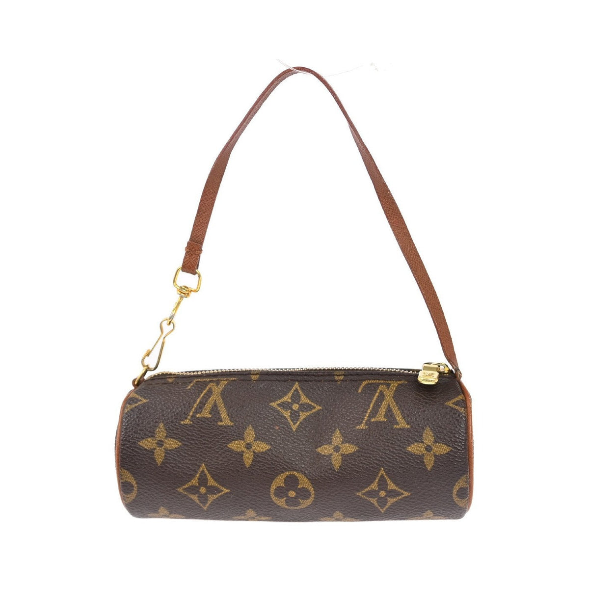 Louis Vuitton Papillon Pochette Monogram Canvas, Brown, Canvas, Clutch