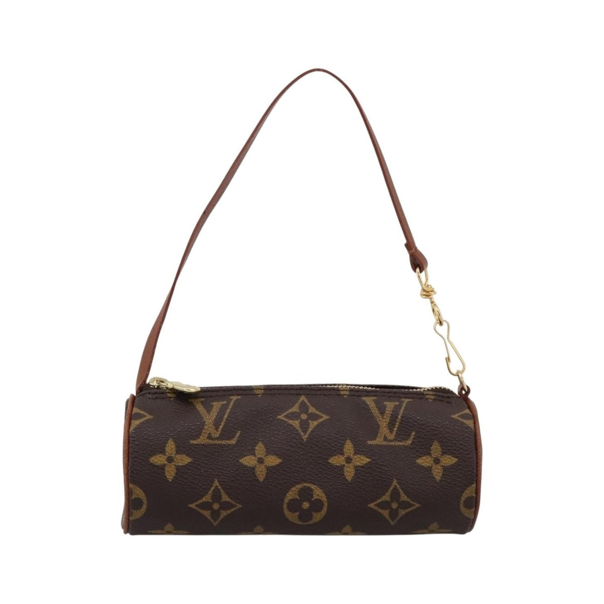 Louis Vuitton Papillon Pochette Monogram Canvas, Brown, Canvas, Clutch