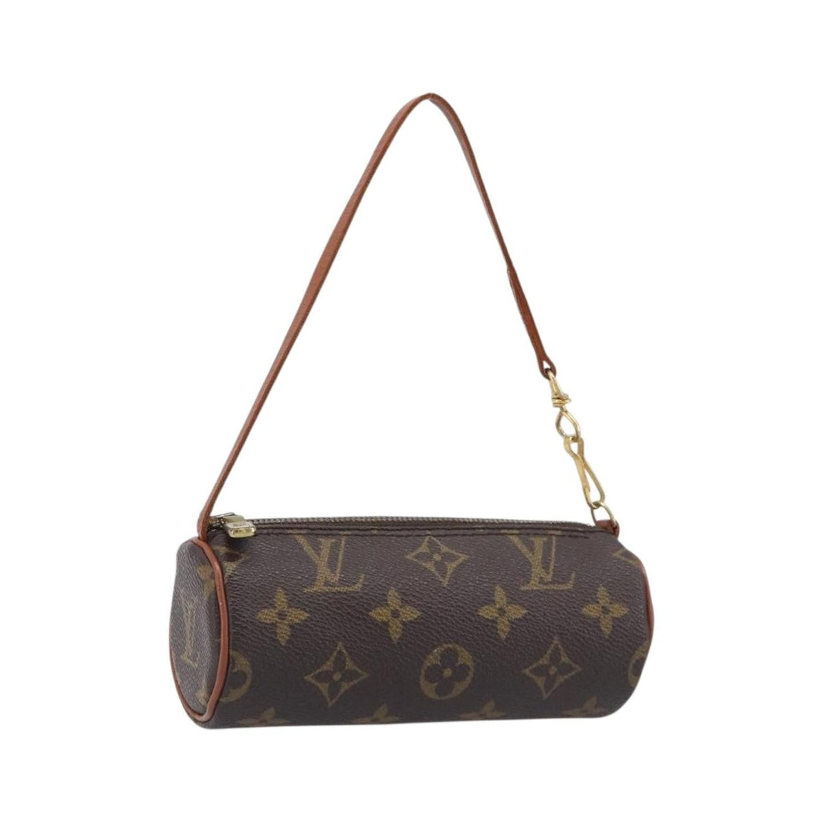 Louis Vuitton Papillon Pochette Monogram Canvas, Brown, Canvas, Clutch