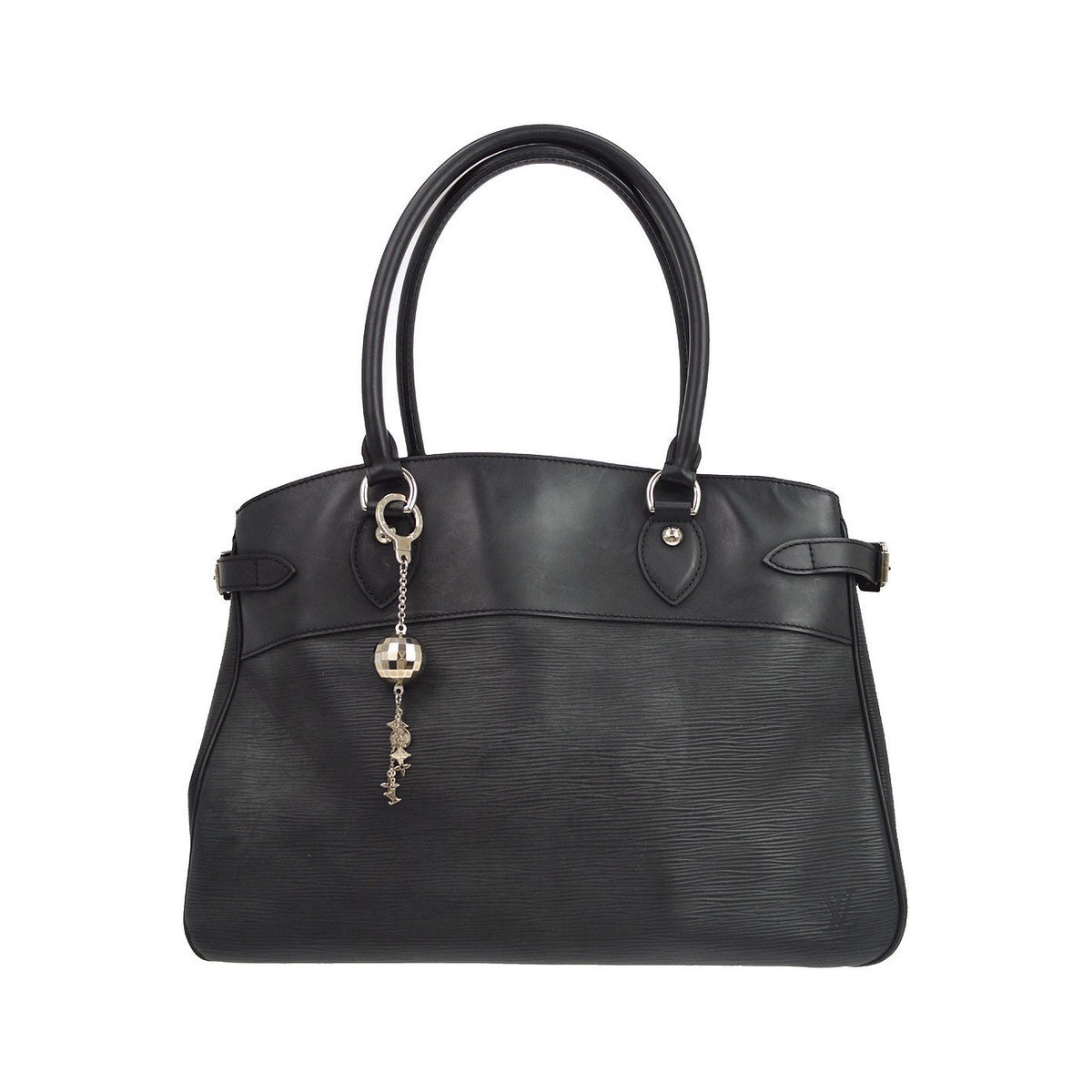 Louis Vuitton Passy Epi Leather, Black, Leather, Tote Bag