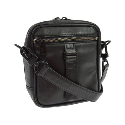 Louis Vuitton Peonia Leather, Black, Leather, Crossbody Bag