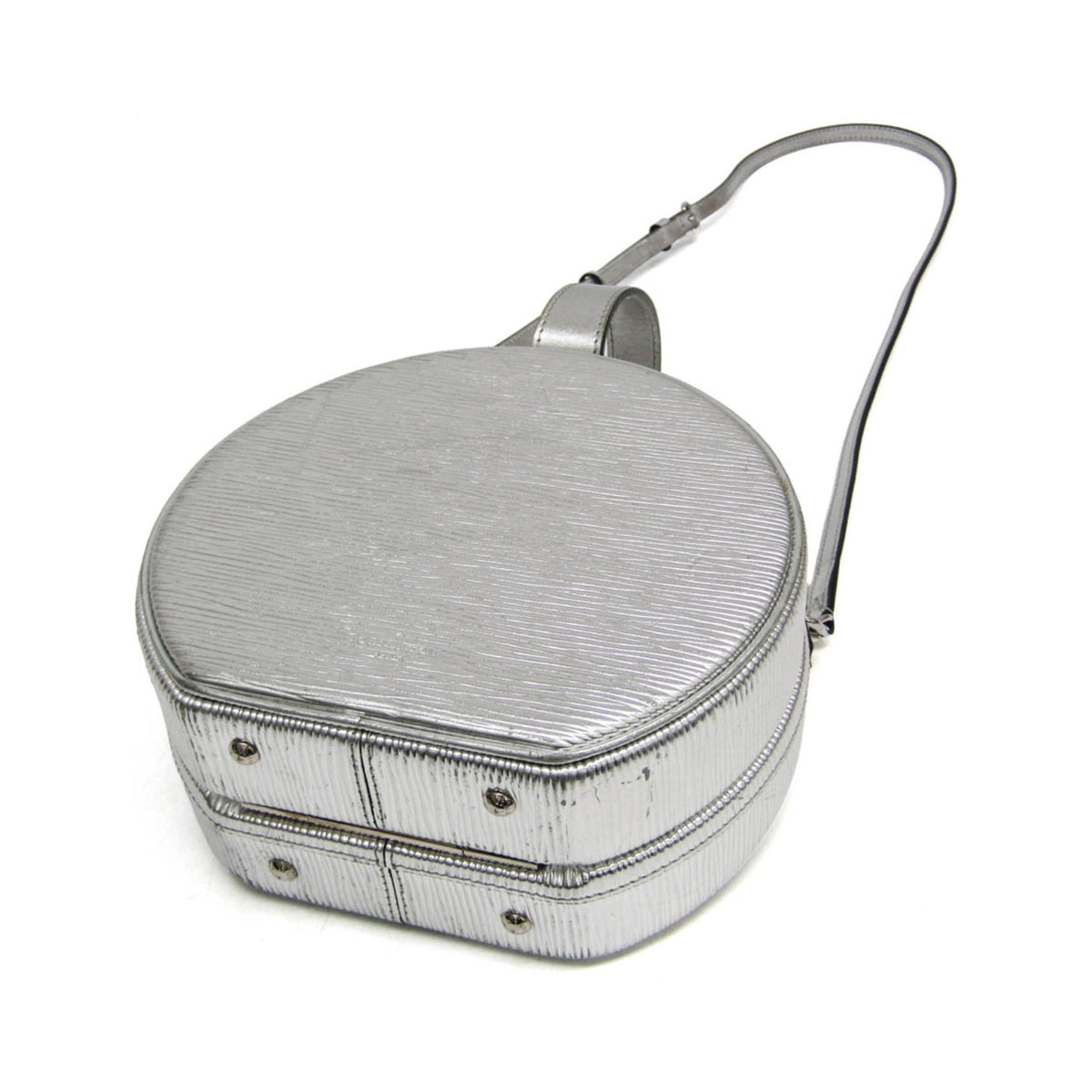 Louis Vuitton Petite Boite Chapeau Epi Leather, Silver, Leather, Handbag