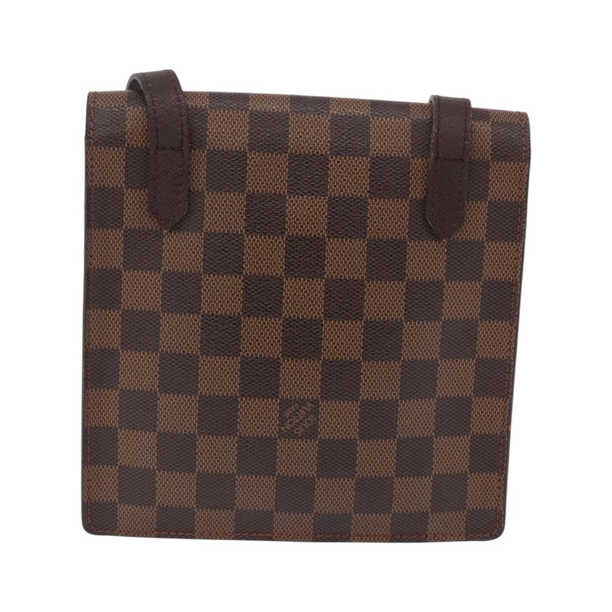 Louis Vuitton Pimlico Damier, Brown, Canvas, Handbag