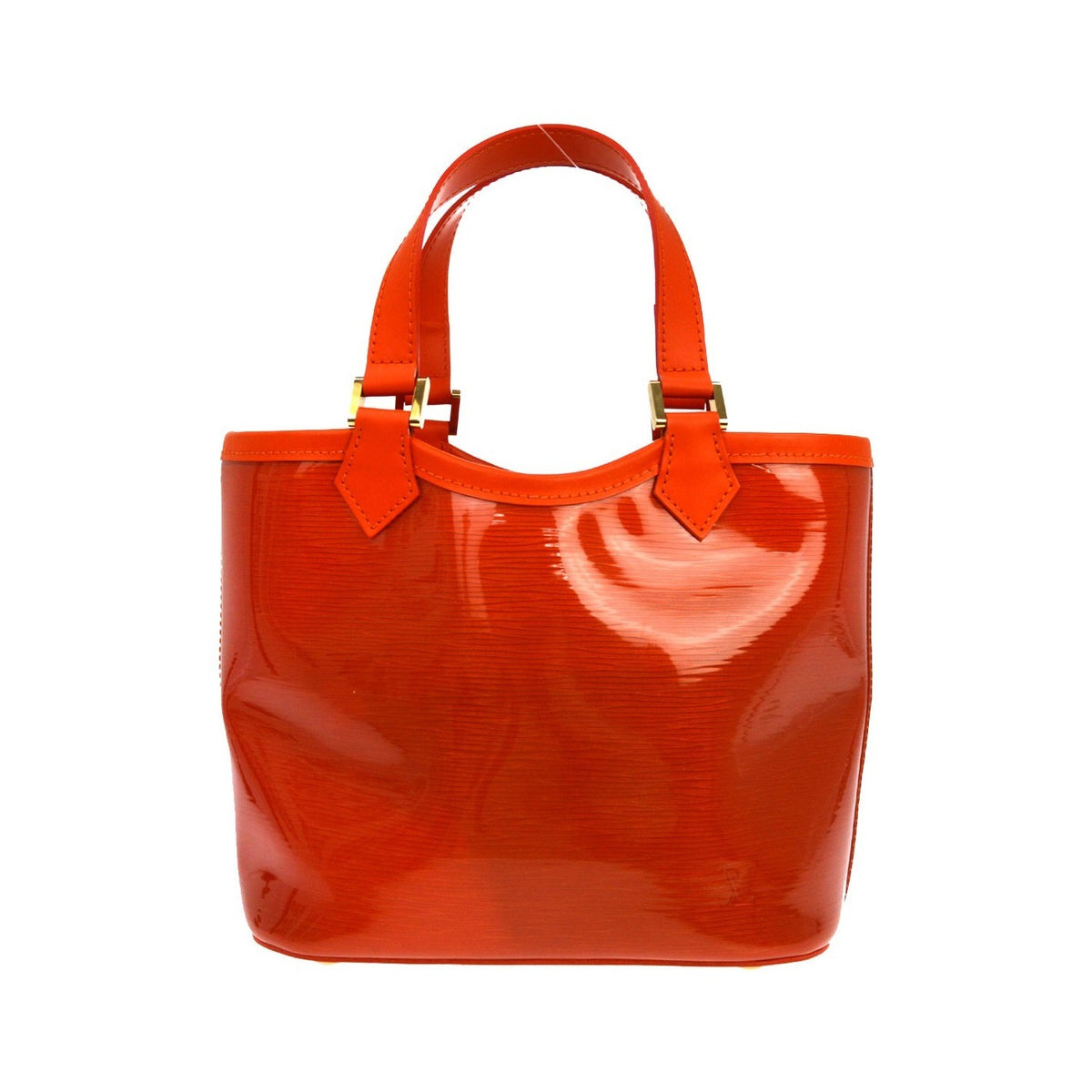 Louis Vuitton Plage Lagoon Bay Vinyl Epi Leather, Orange, Leather, Handbag
