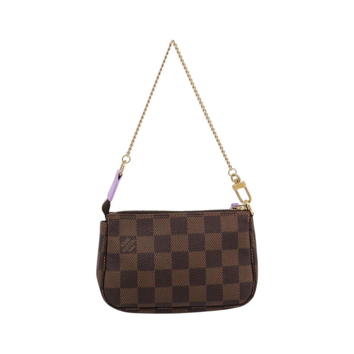 Louis Vuitton Pochette Accessoires Limited Edition Damier, Brown, Canvas, Clutch