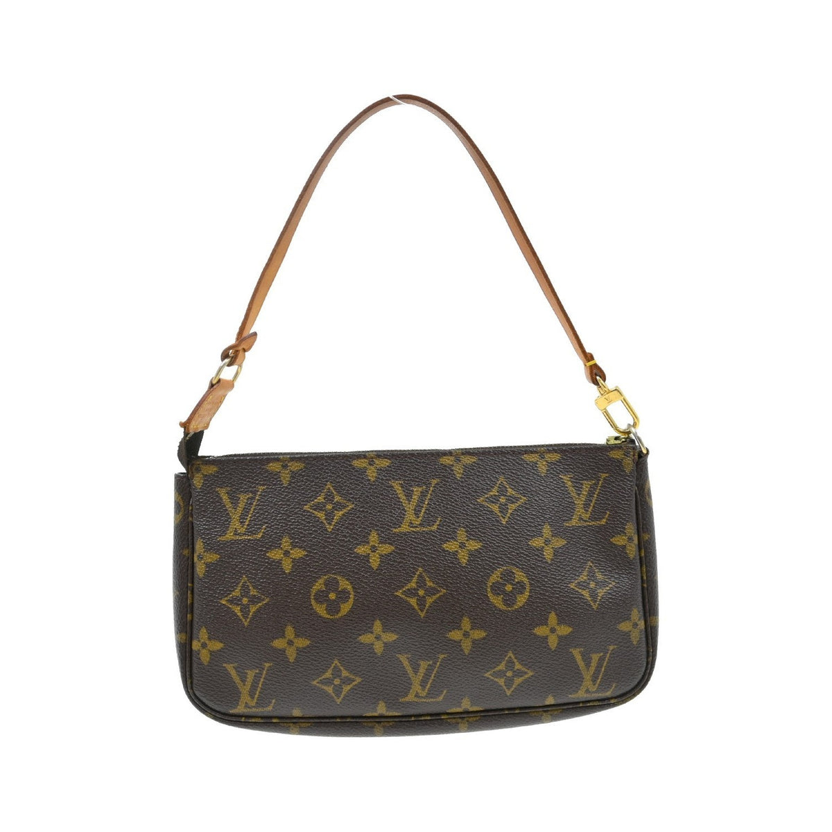 Louis Vuitton Pochette Accessoires Monogram Canvas, Brown, Canvas, Wallet