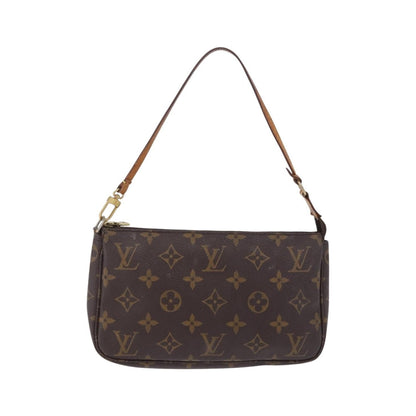 Louis Vuitton Pochette Accessoires Monogram Canvas, Brown, Canvas, Clutch