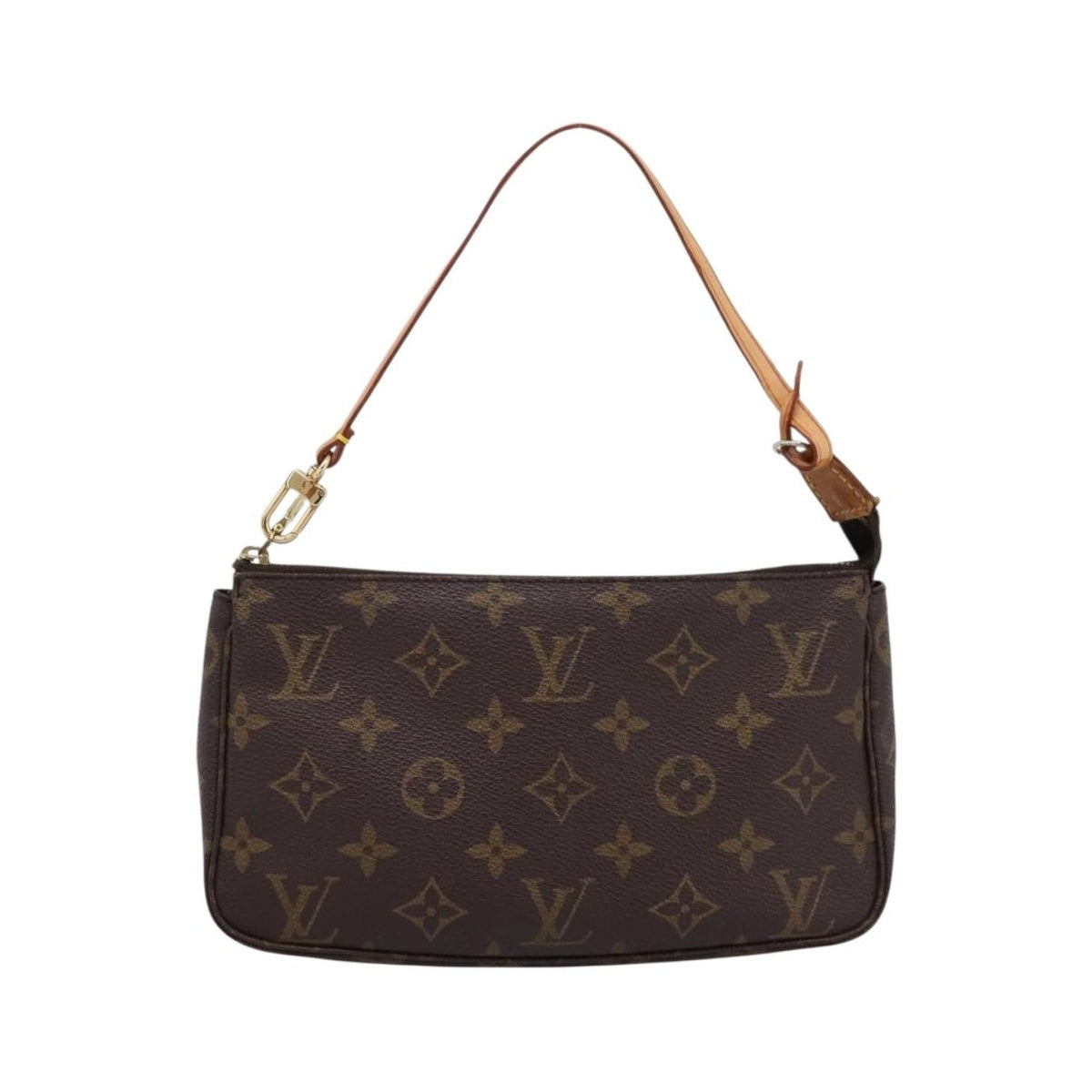 Louis Vuitton Pochette Accessoires NM Monogram Canvas, Brown, Canvas, Clutch
