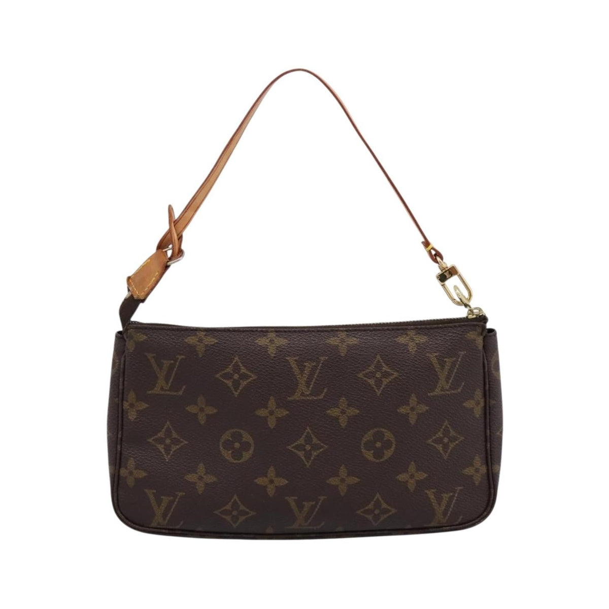 Louis Vuitton Pochette Accessoires NM Monogram Canvas, Brown, Canvas, Clutch