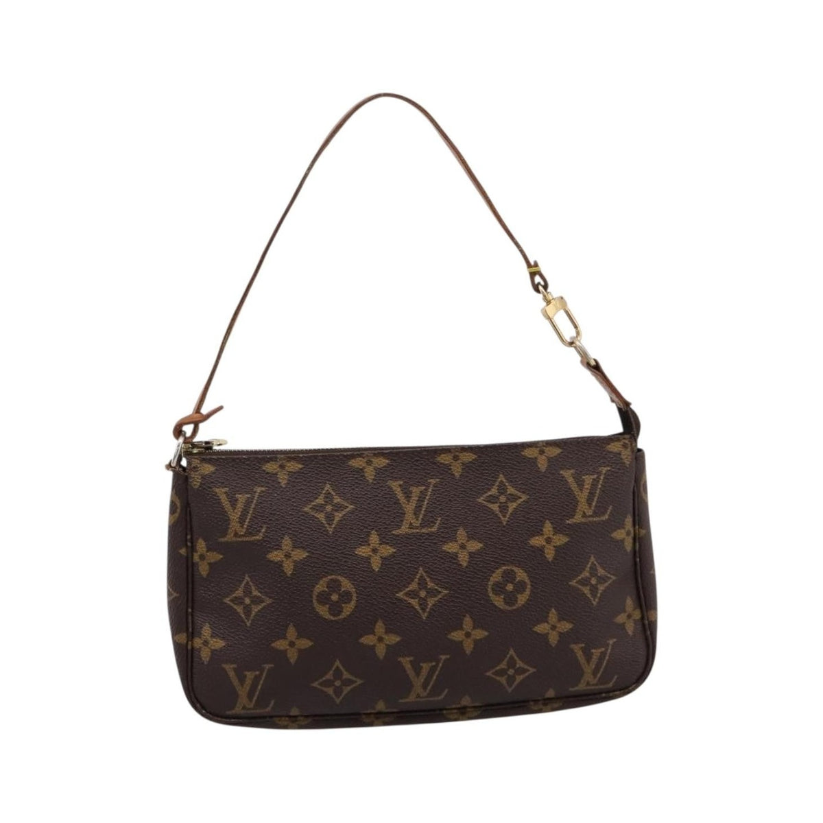 Louis Vuitton Pochette Accessoires NM Monogram Canvas, Brown, Canvas, Clutch