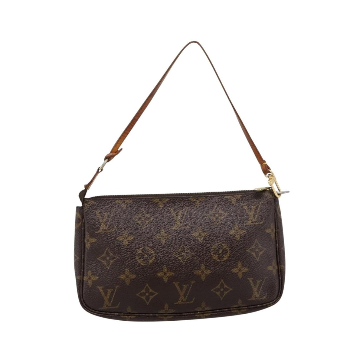Louis Vuitton Pochette Accessoires NM Monogram Canvas, Brown, Canvas, Clutch