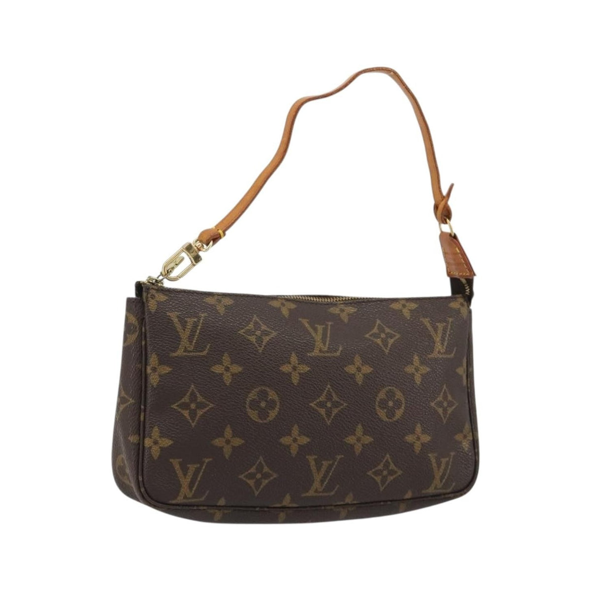 Louis Vuitton Pochette Accessoires NM Monogram Canvas, Brown, Canvas, Clutch
