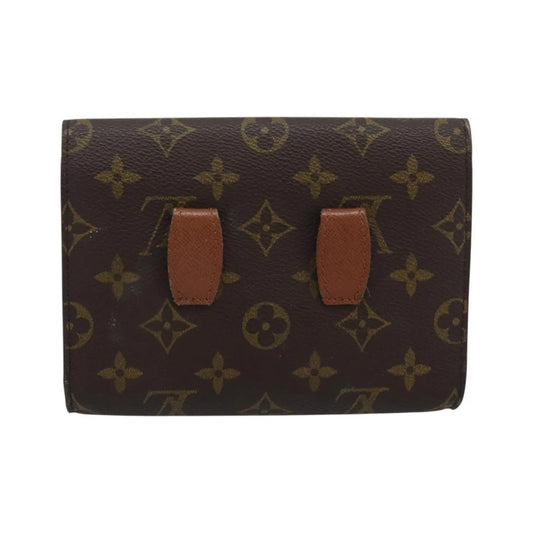 Louis Vuitton Pochette Arche Waist Monogram Canvas, Brown, Canvas, Clutch