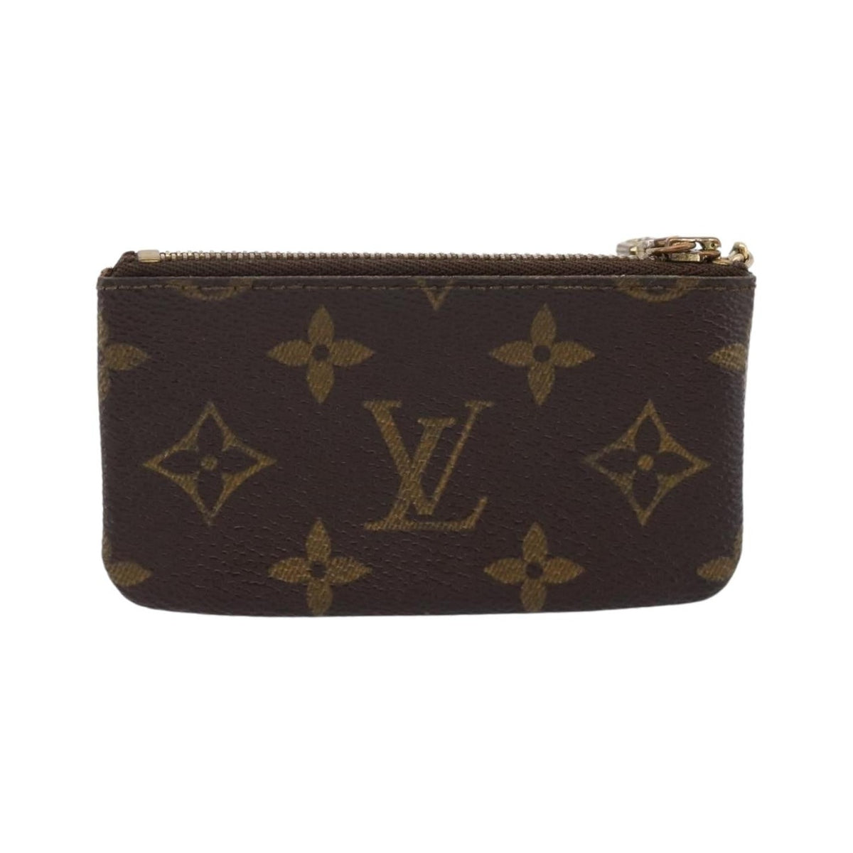 Louis Vuitton Pochette Clés Monogram Canvas, Brown, Canvas, Wallet