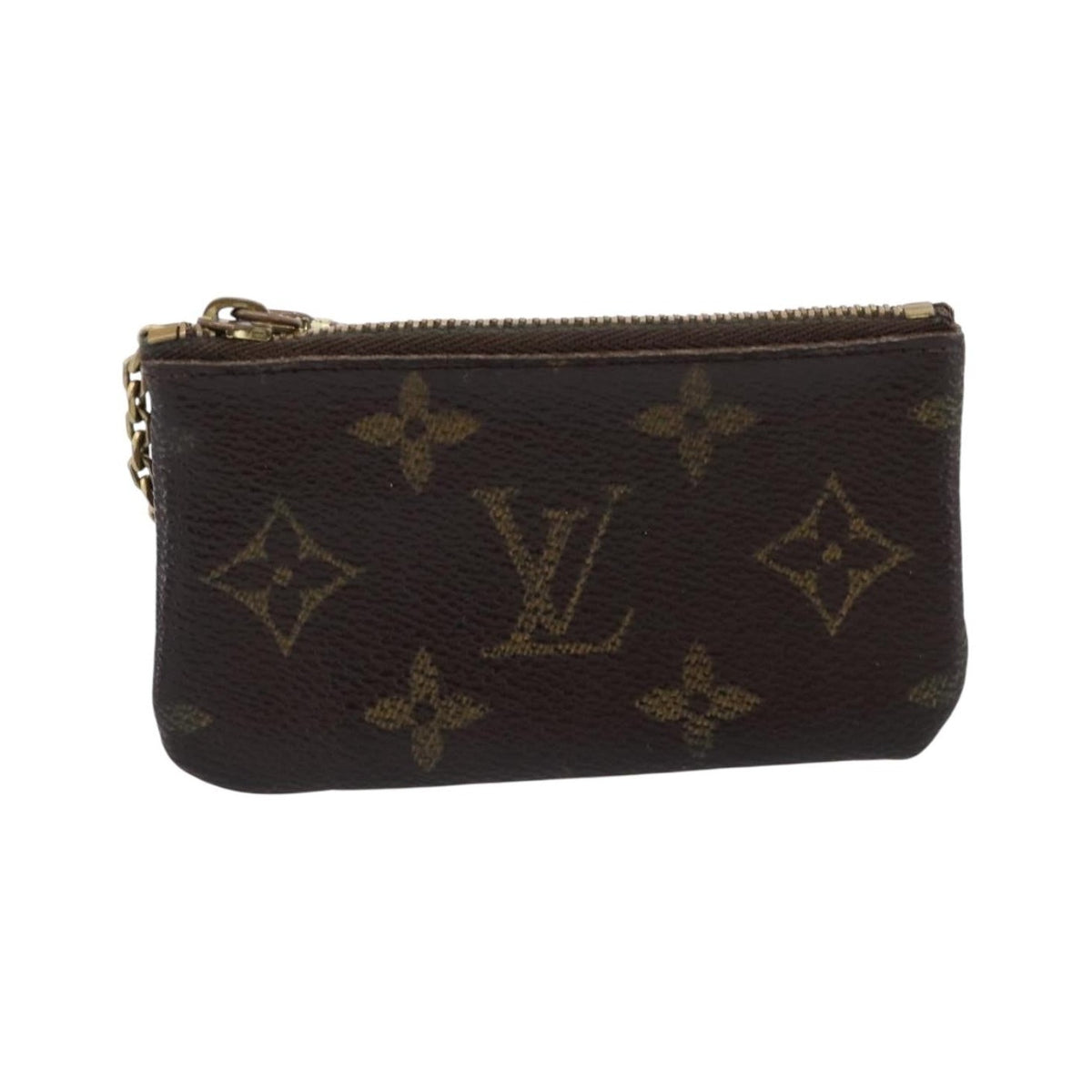 Louis Vuitton Pochette clés NM Canvas, Brown, Canvas, Wallet