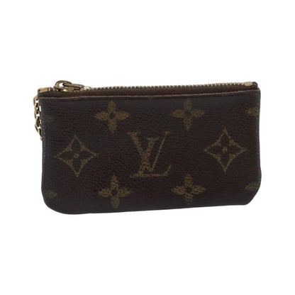 Louis Vuitton Pochette clés NM Canvas, Brown, Canvas, Wallet