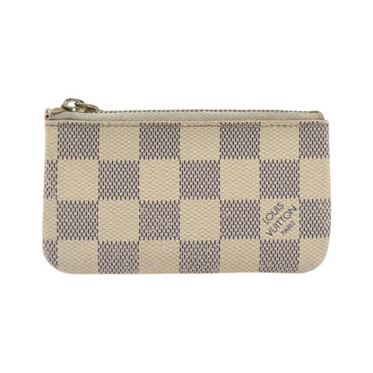 Louis Vuitton Pochette clés NM Damier Canvas, Beige, Canvas, Wallet