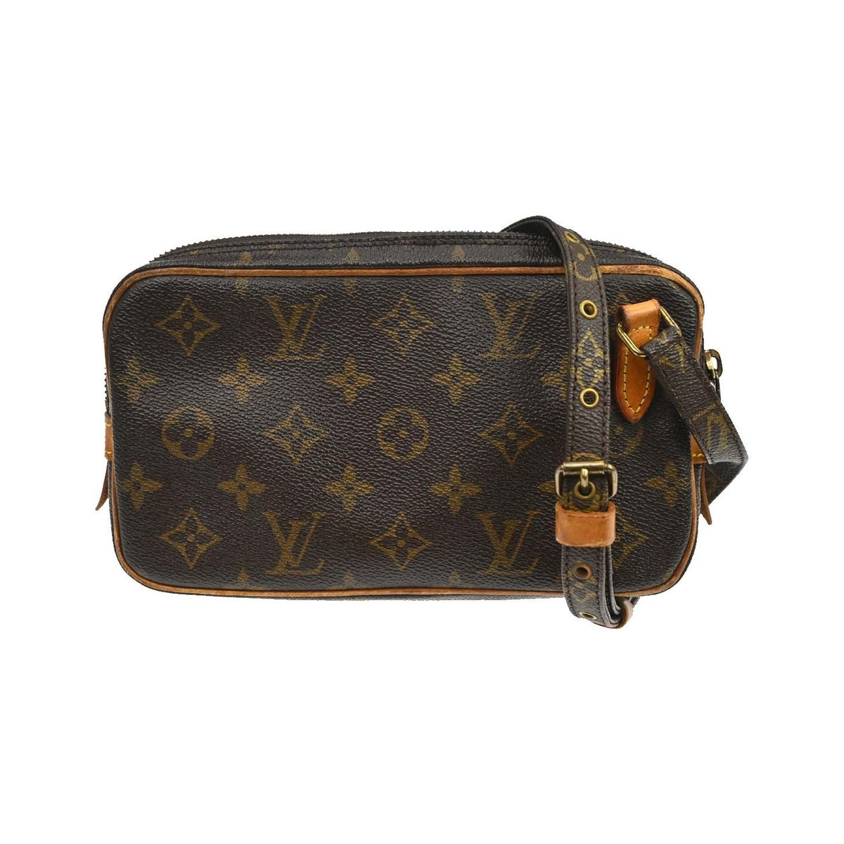 Louis Vuitton Pochette Marly Bandouliere Monogram Canvas, Brown, Canvas, Shoulder Bag